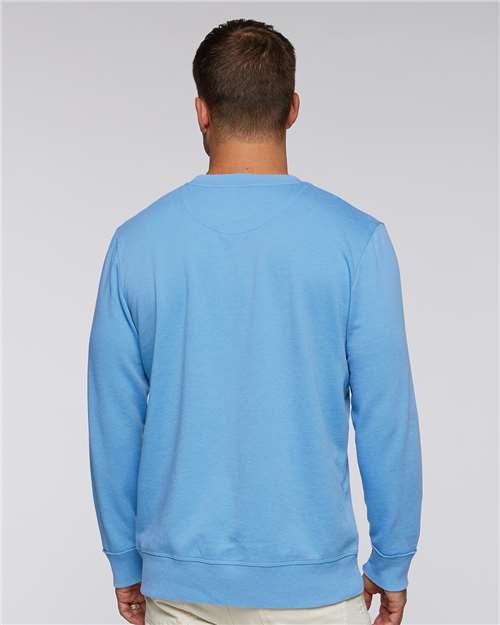 LAT Unisex Vintage Wash Fleece Crewneck Sweatshirt 6935