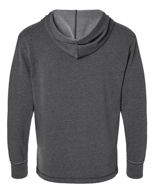 LAT Unisex Vintage Wash Fleece Hoodie Sweatshirt 6936