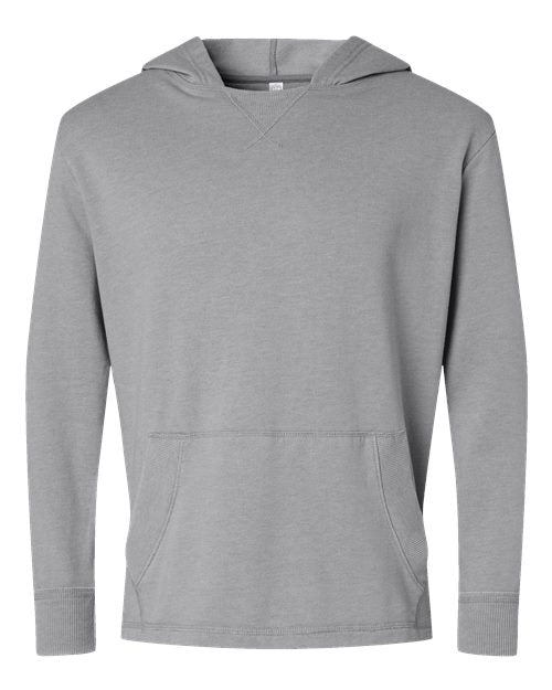 LAT Unisex Vintage Wash Fleece Hoodie Sweatshirt 6936