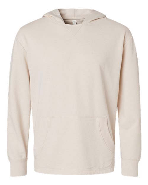 LAT Unisex Vintage Wash Fleece Hoodie Sweatshirt 6936