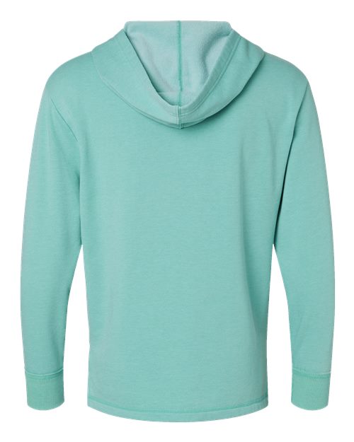 LAT Unisex Vintage Wash Fleece Hoodie Sweatshirt 6936