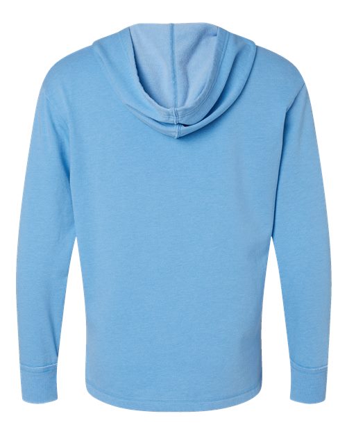 LAT Unisex Vintage Wash Fleece Hoodie Sweatshirt 6936