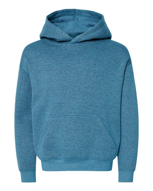 LAT Youth Fleece Hoodie Sweatshirt 2296 - Bermuda Blackout