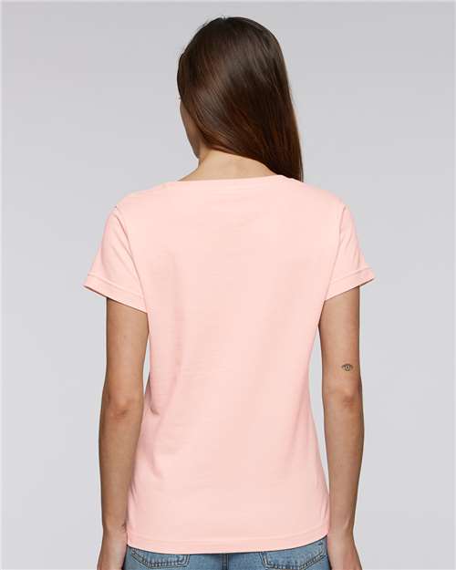 LAT Women's Fine Jersey Tee 3516 - Blush