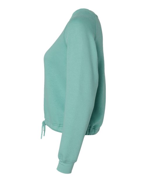 LAT Women's Relaxed 3-End Boxy Fleece Crewneck Sweatshirt 3528