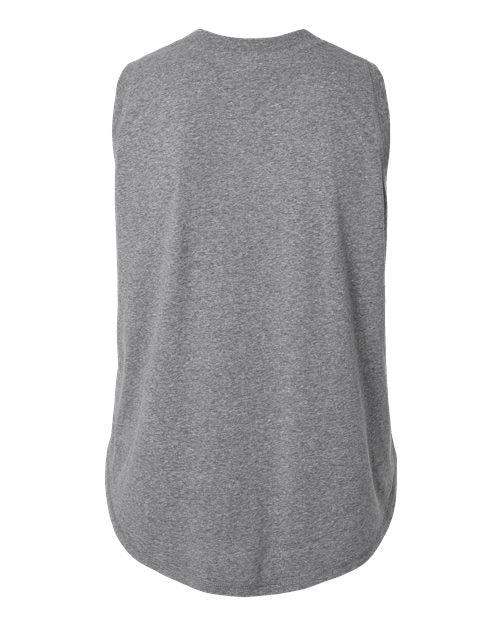 LAT Women's Curvy Relaxed Fine Jersey Tank 3892