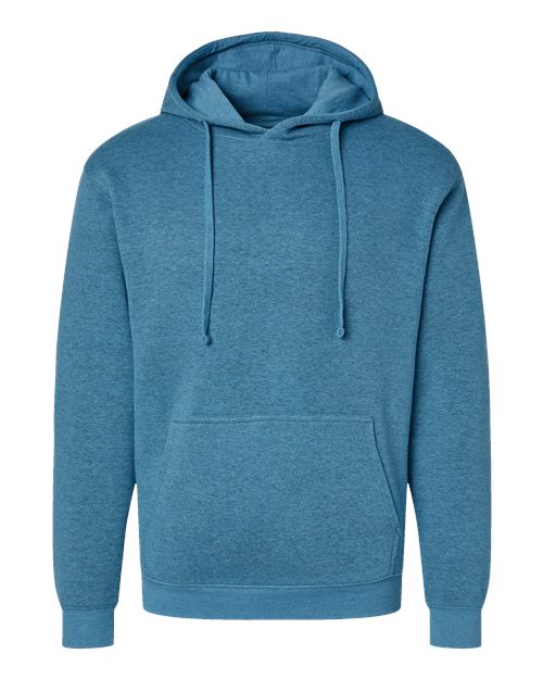 LAT Unisex Elevated Fleece Hoodie Sweatshirt 6926 - Bermuda Blackout