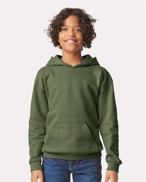 Gildan Youth Softstyle® Midweight Hooded Sweatshirt SF500B