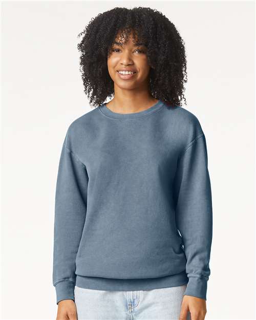 Comfort Colors Unisex Garment-Dyed Lightweight Fleece Crewneck Sweatshirt 1466