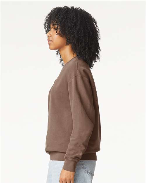 Comfort Colors Unisex Garment-Dyed Lightweight Fleece Crewneck Sweatshirt 1466