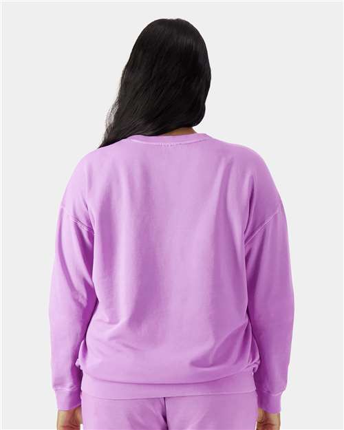 Comfort Colors Unisex Garment-Dyed Lightweight Fleece Crewneck Sweatshirt 1466