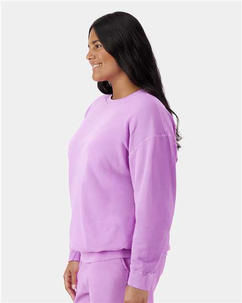 Comfort Colors Unisex Garment-Dyed Lightweight Fleece Crewneck Sweatshirt 1466