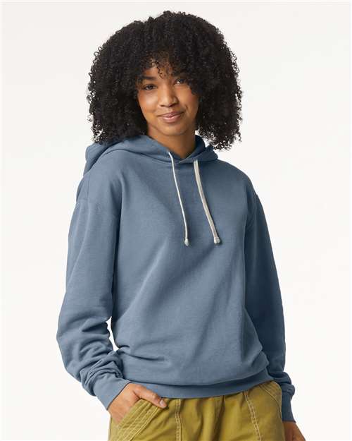 Comfort Colors Unisex Garment-Dyed Lightweight Fleece Hooded Sweatshirt 1467