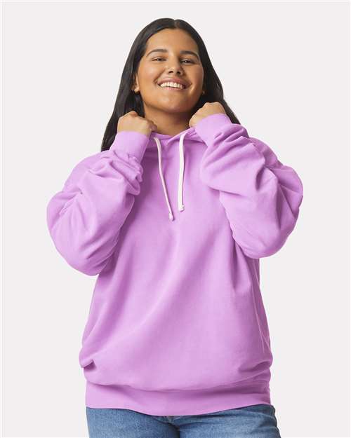 Comfort Colors Unisex Garment-Dyed Lightweight Fleece Hooded Sweatshirt 1467
