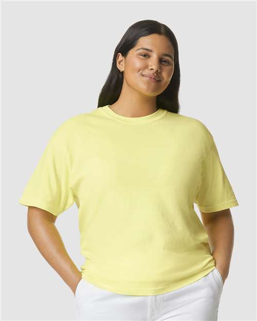Comfort Colors Unisex Garment-Dyed Heavyweight T-Shirt 1717 - Neon Lemon