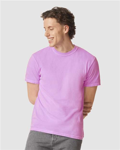 Comfort Colors Unisex Garment-Dyed Heavyweight T-Shirt 1717 - Neon Violet