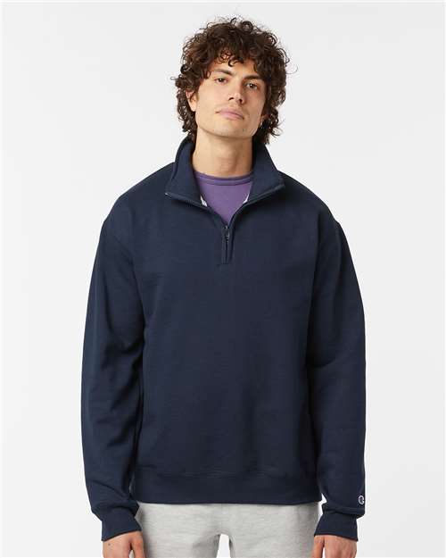 Champion Unisex Powerblend® Quarter-Zip Pullover S450