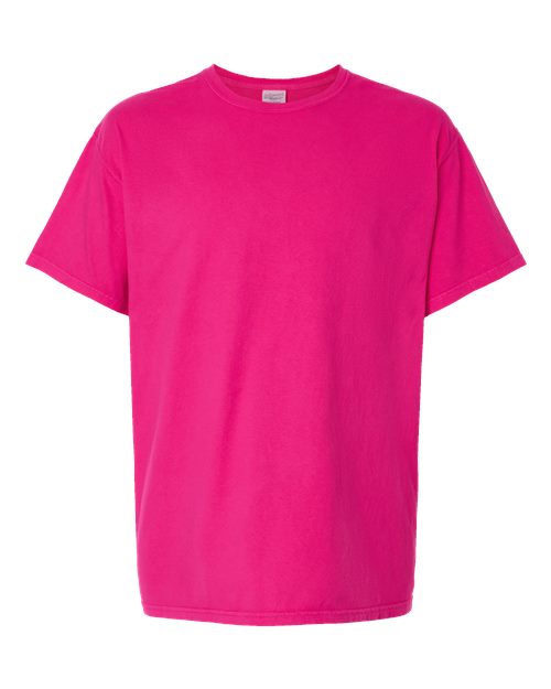 ComfortWash by Hanes Men's Garment-Dyed T-Shirt GDH100 - Peony Pink