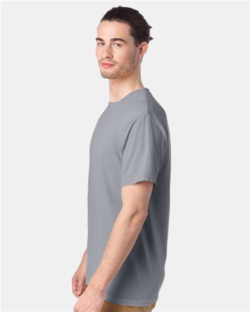 ComfortWash by Hanes Men's Garment-Dyed T-Shirt GDH100 - Silverstone