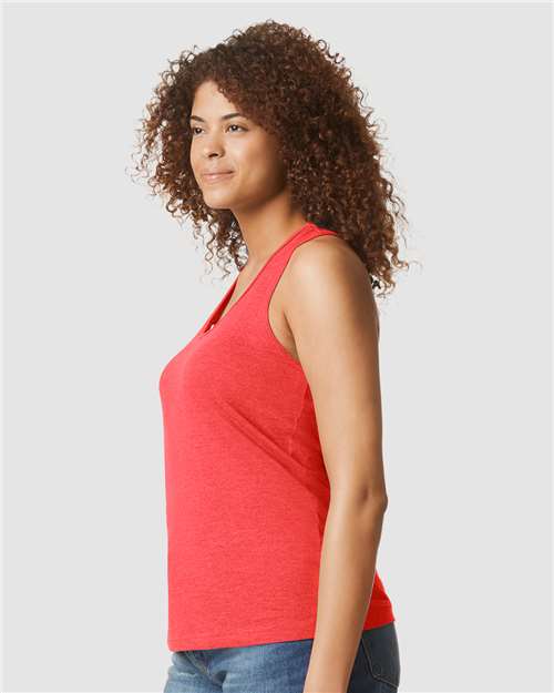 Gildan Women's Softstyle® CVC Racerback Tank Top 64220LCVC