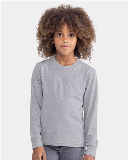 Next Level Youth Cotton Long Sleeve T-Shirt 3311
