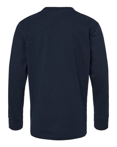 Next Level Youth Cotton Long Sleeve T-Shirt 3311