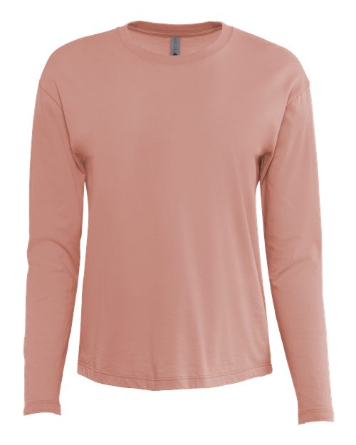 Next Level Women's Cotton Relaxed Long Sleeve T-Shirt 3911