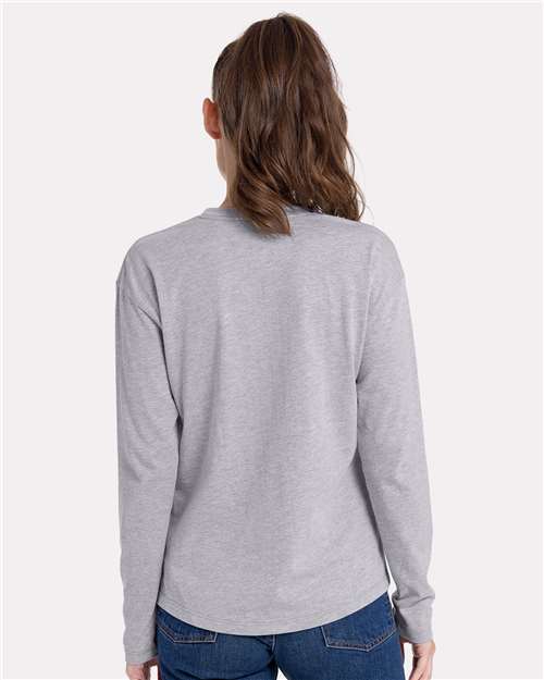 Next Level Women's Cotton Relaxed Long Sleeve T-Shirt 3911