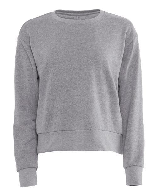 Next Level Women's Laguna Sueded Crewneck Sweatshirt 9084