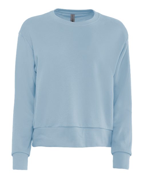 Next Level Women's Laguna Sueded Crewneck Sweatshirt 9084