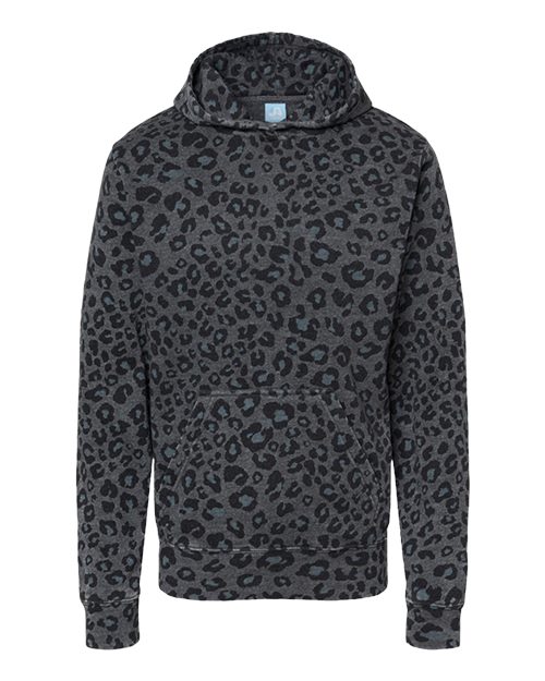 J. America Youth Triblend Fleece Hooded Sweatshirt 8880