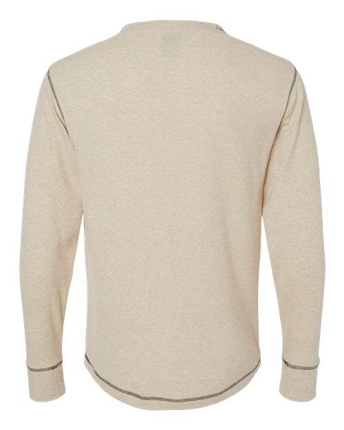 J. America Men's Vintage Thermal Long Sleeve T-Shirt 8238