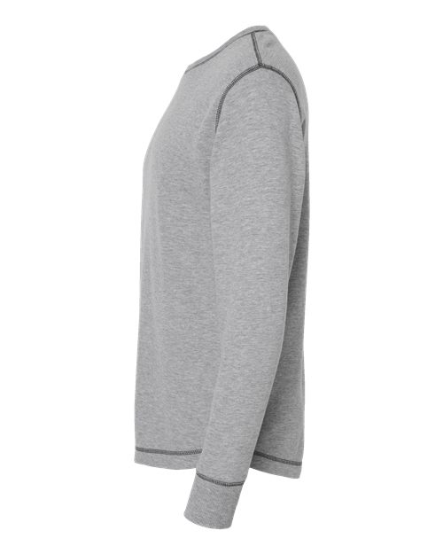 J. America Men's Vintage Thermal Long Sleeve T-Shirt 8238