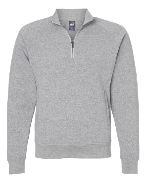 J. America Men's Triblend Quarter-Zip Sweatshirt 8869