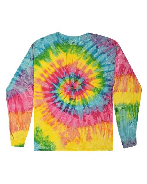 Colortone Unisex Tie-Dyed Long Sleeve T-Shirt 2000 - Saturn