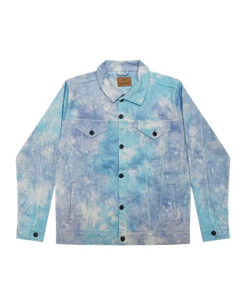 Colortone Unisex Tie-Dyed Denim Jacket 9050