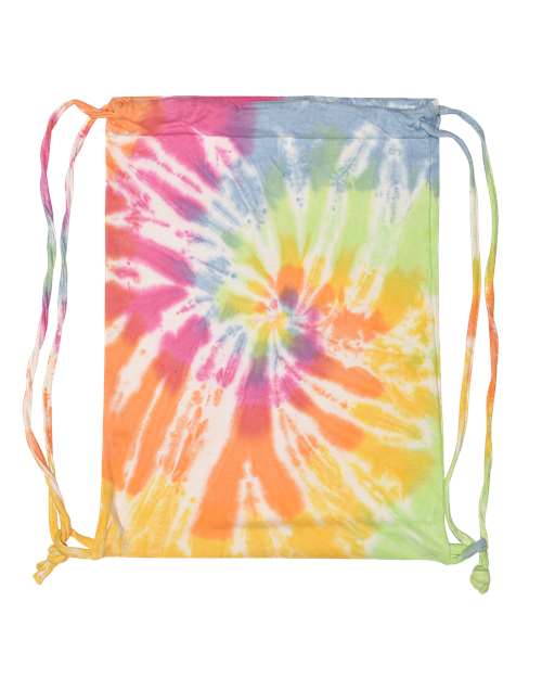 Colortone Tie-Dyed Drawstring Bag 9500