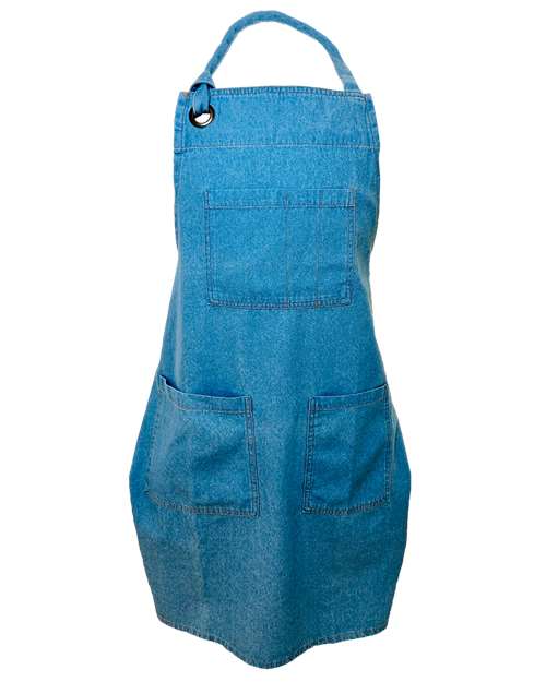 Liberty Bags 5-Pocket Recycled Cotton Denim Apron 5511