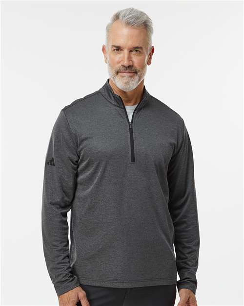 Adidas Men's Space Dyed Quarter-Zip Pullover A593