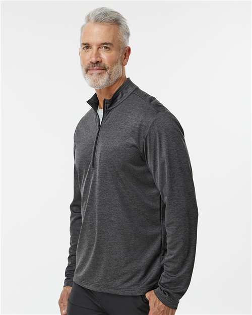 Adidas Men's Space Dyed Quarter-Zip Pullover A593