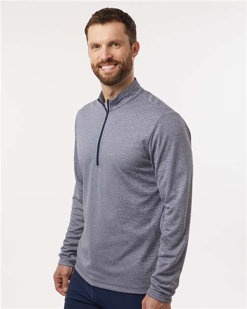 Adidas Men's Space Dyed Quarter-Zip Pullover A593