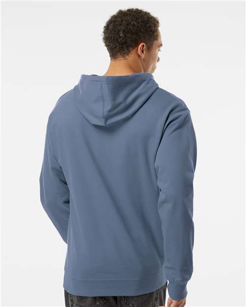 Independent Trading Co. Unisex Midweight Hooded Sweatshirt SS4500 - Storm Blue