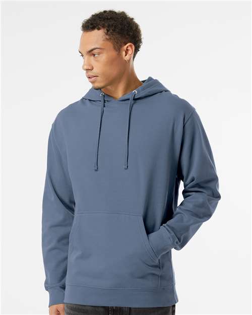 Independent Trading Co. Unisex Midweight Hooded Sweatshirt SS4500 - Storm Blue