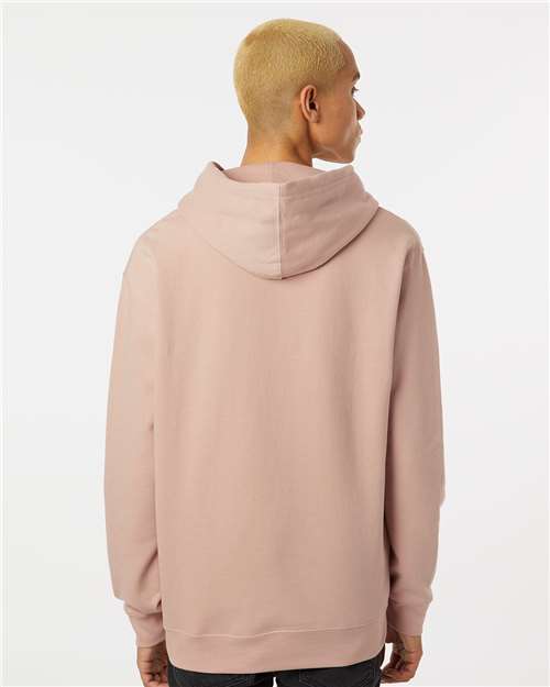Independent Trading Co. Unisex Midweight Hooded Sweatshirt SS4500 - Dusty Pink