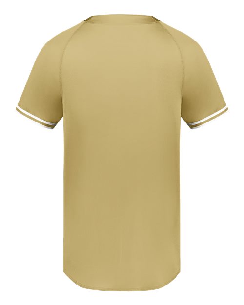 Augusta Sportswear Men's Cutter Henley Jersey 6905 - Vegas Gold/ White