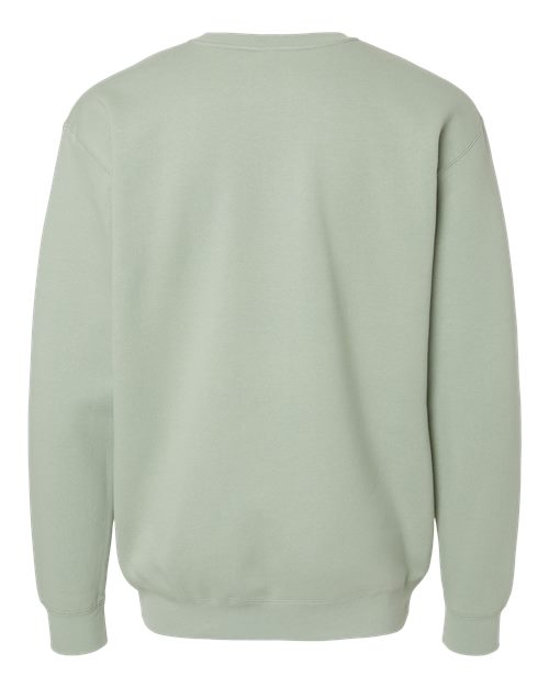 Independent Trading Co. Unisex Heavyweight Crewneck Sweatshirt IND3000 - Dusty Sage