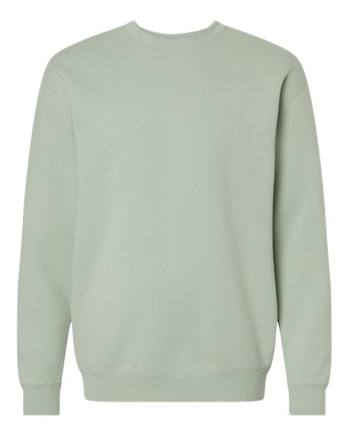 Independent Trading Co. Unisex Heavyweight Crewneck Sweatshirt IND3000 - Dusty Sage