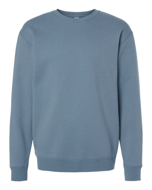 Independent Trading Co. Unisex Heavyweight Crewneck Sweatshirt IND3000 - Storm Blue