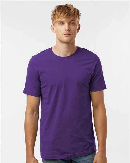 Tultex Combed Cotton T-Shirt 602 - Deep Purple