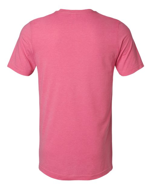 Tultex Unisex Combed CVC T-Shirt 602CVC - Heather Charity Pink